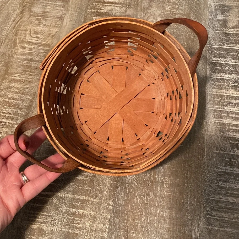 Longaberger basket, 1989